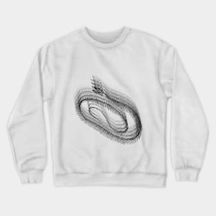 Snake skeleton / BLACK / Crewneck Sweatshirt